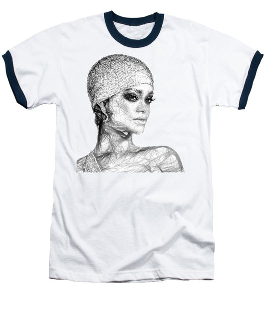 T-shirt de baseball - Rihanna