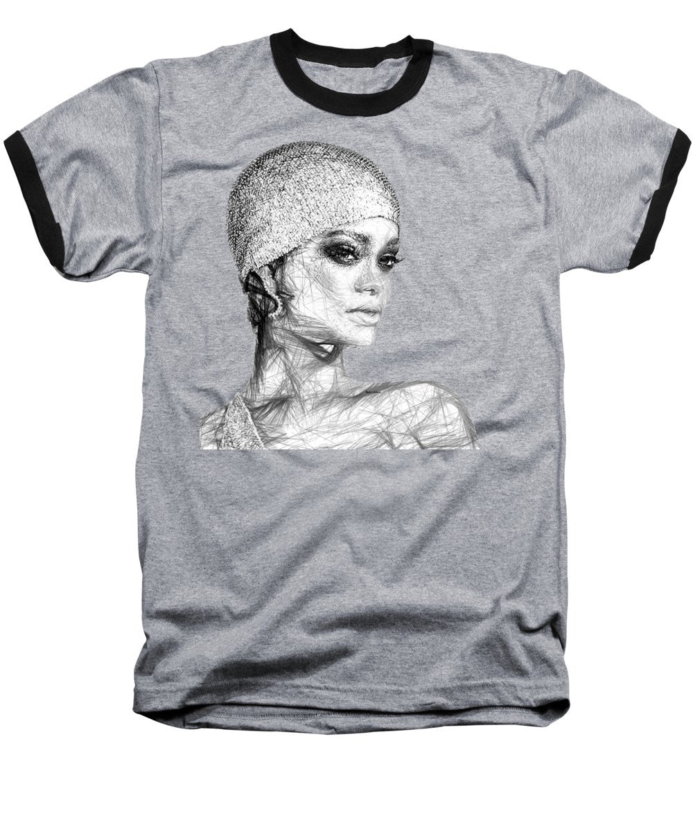 T-shirt de baseball - Rihanna