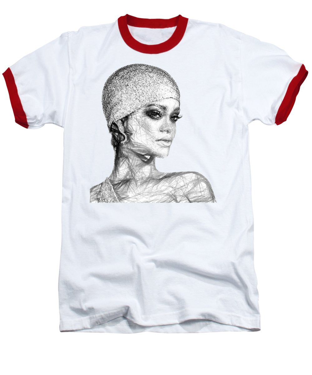 T-shirt de baseball - Rihanna