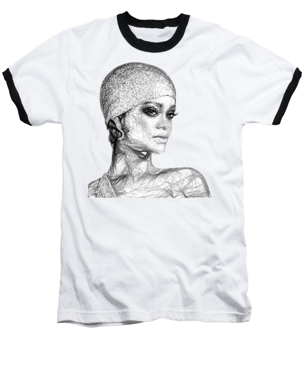 T-shirt de baseball - Rihanna