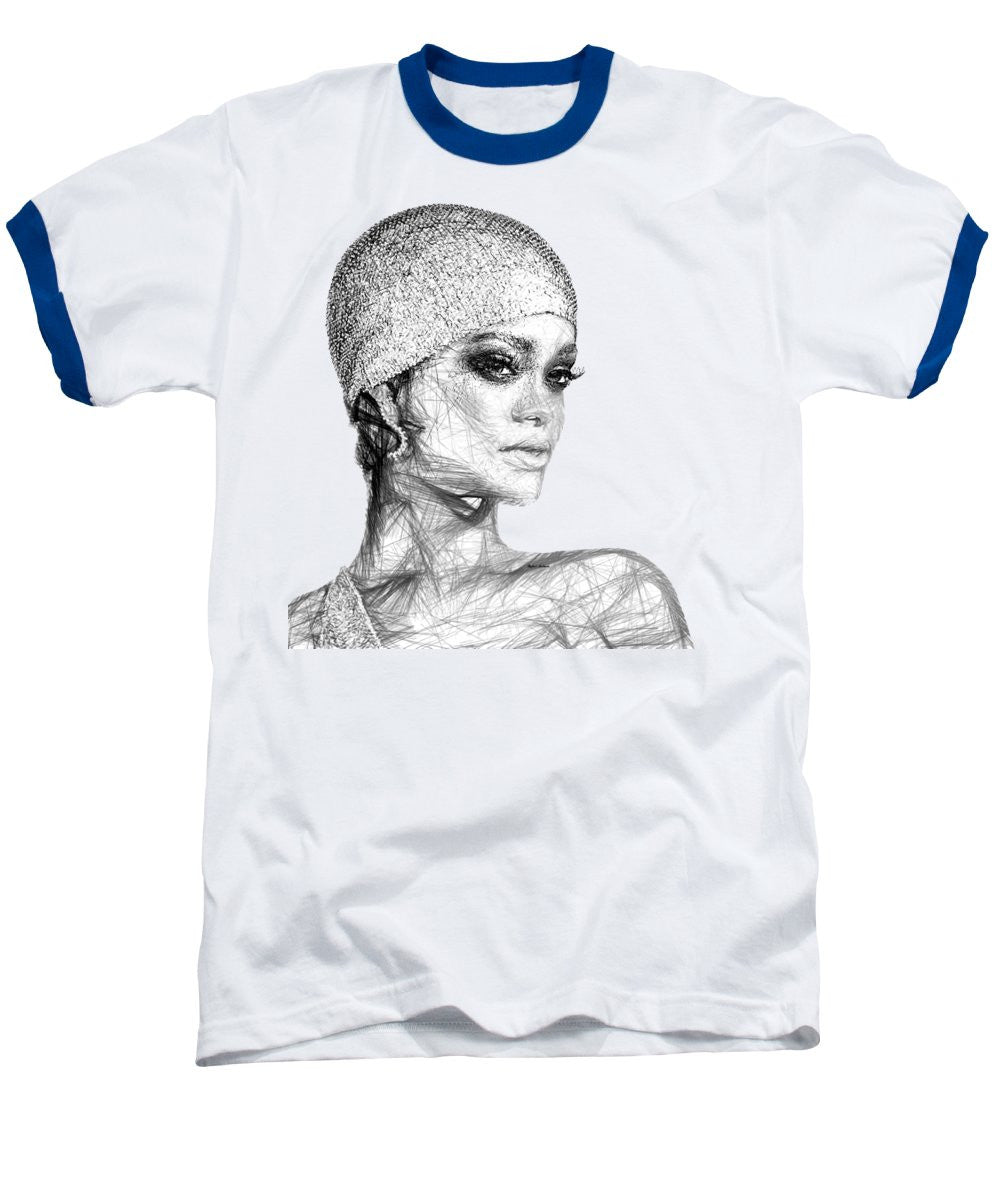 T-shirt de baseball - Rihanna