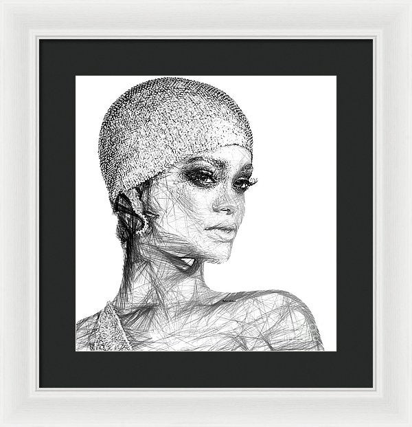 Framed Print - Rihanna