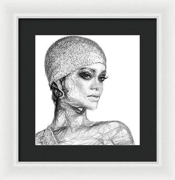 Framed Print - Rihanna