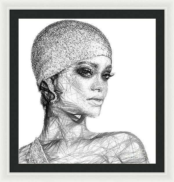 Framed Print - Rihanna