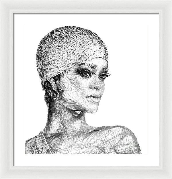 Framed Print - Rihanna