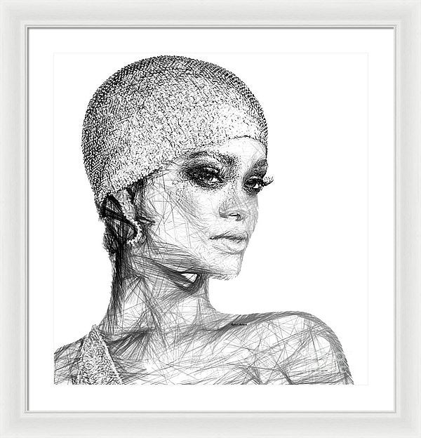 Framed Print - Rihanna