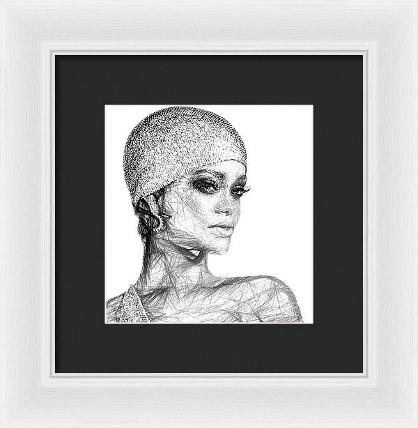 Framed Print - Rihanna