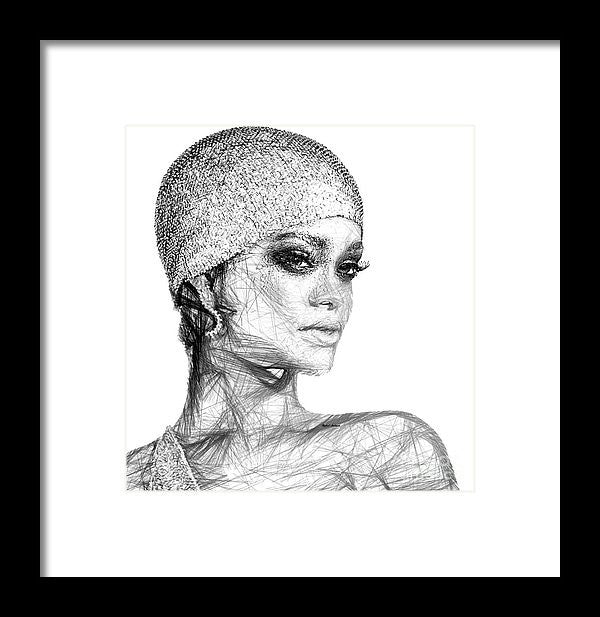 Framed Print - Rihanna