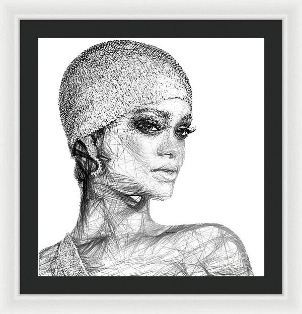 Framed Print - Rihanna