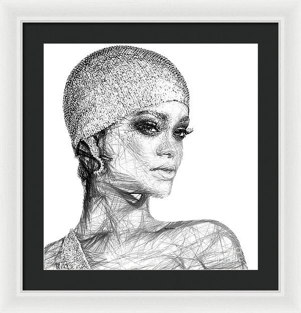 Framed Print - Rihanna