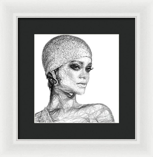 Framed Print - Rihanna