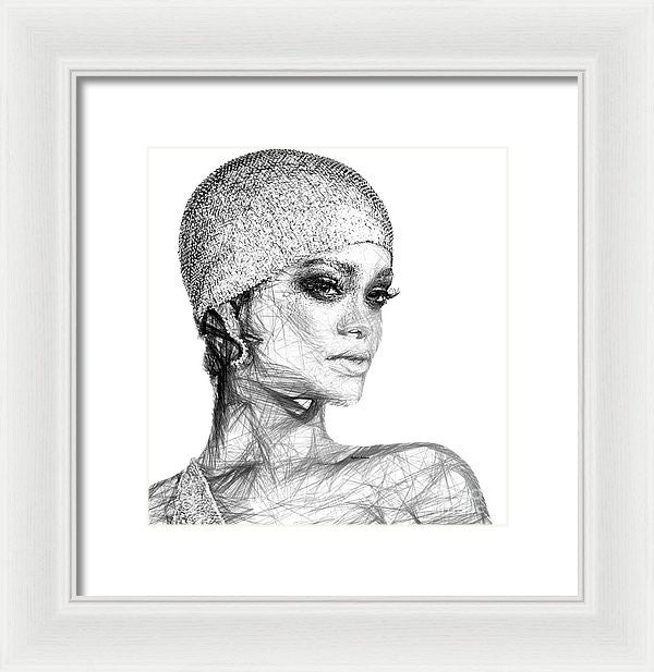 Framed Print - Rihanna