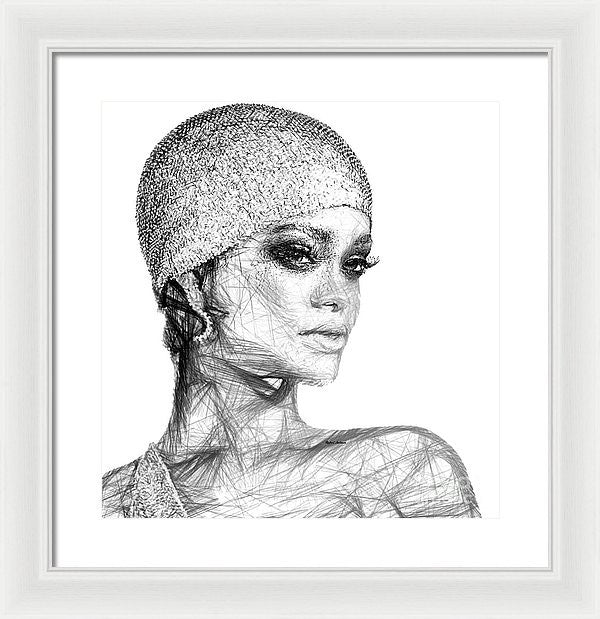 Framed Print - Rihanna