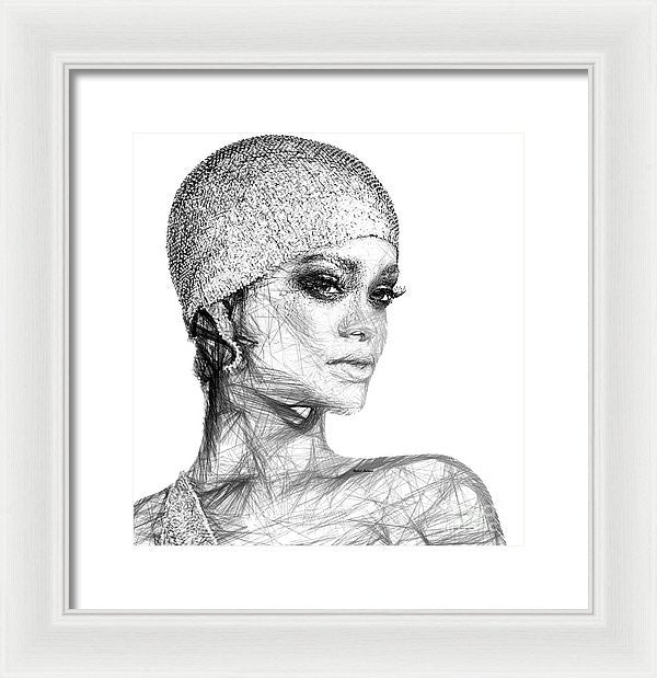 Framed Print - Rihanna