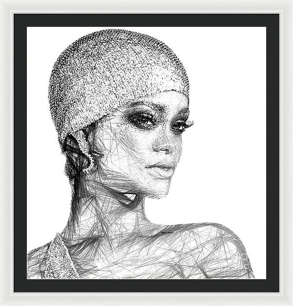 Framed Print - Rihanna