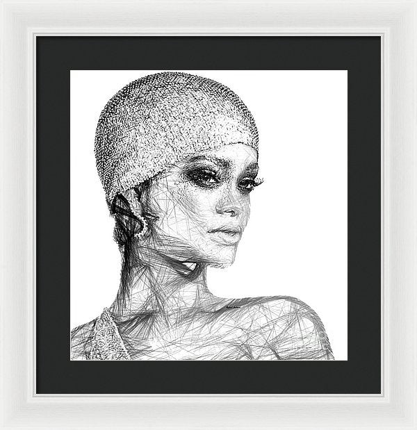 Framed Print - Rihanna