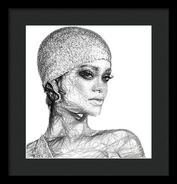 Framed Print - Rihanna