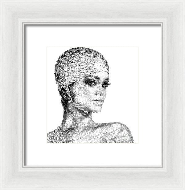 Framed Print - Rihanna