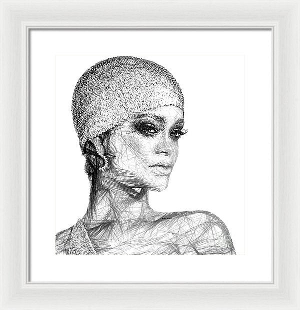 Framed Print - Rihanna