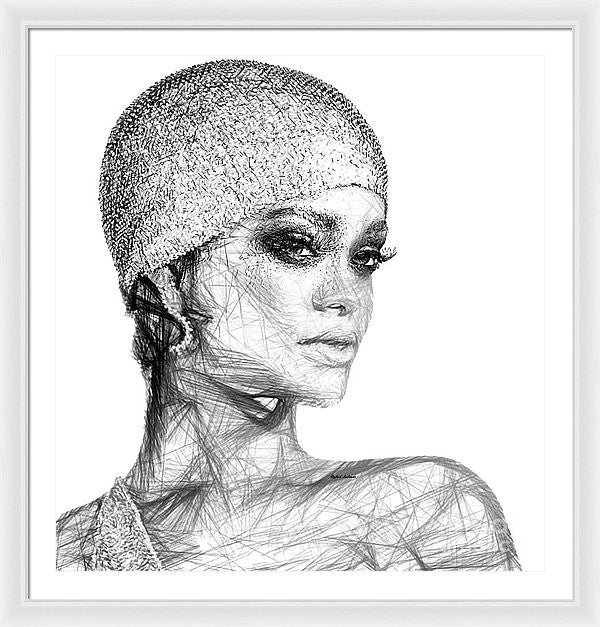 Framed Print - Rihanna