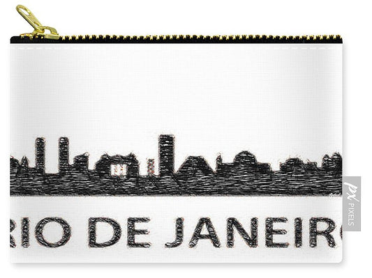 Carry-All Pouch - Rio De Janeiro Silouhette Sketch