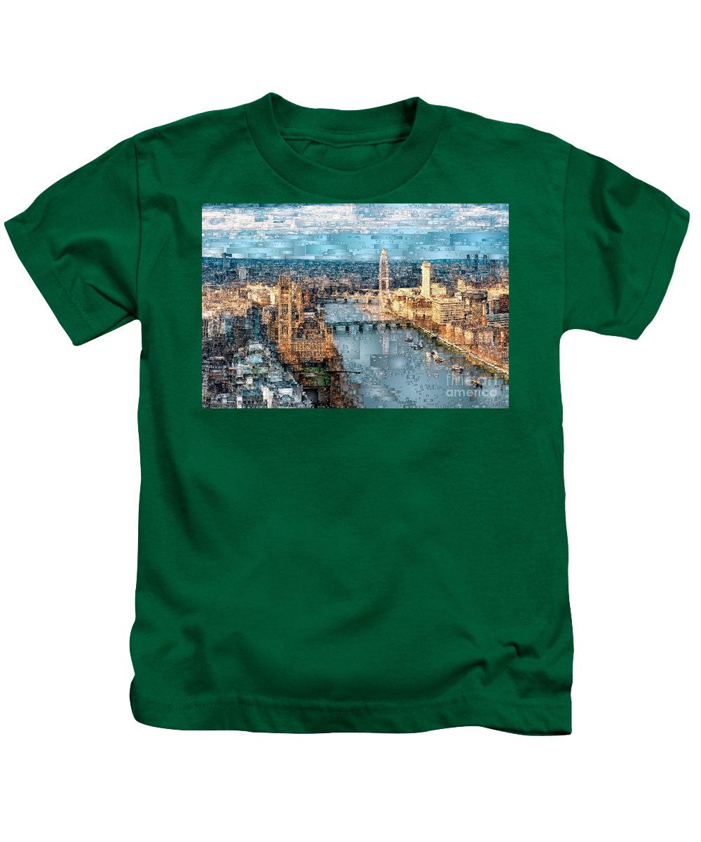 Kids T-Shirt - River Thames In London, England