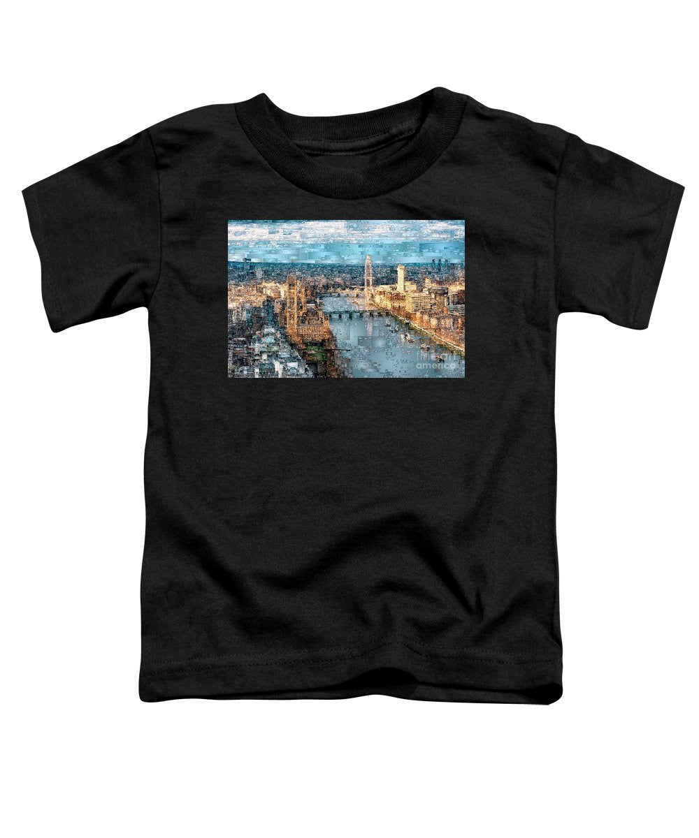 Toddler T-Shirt - River Thames In London, England