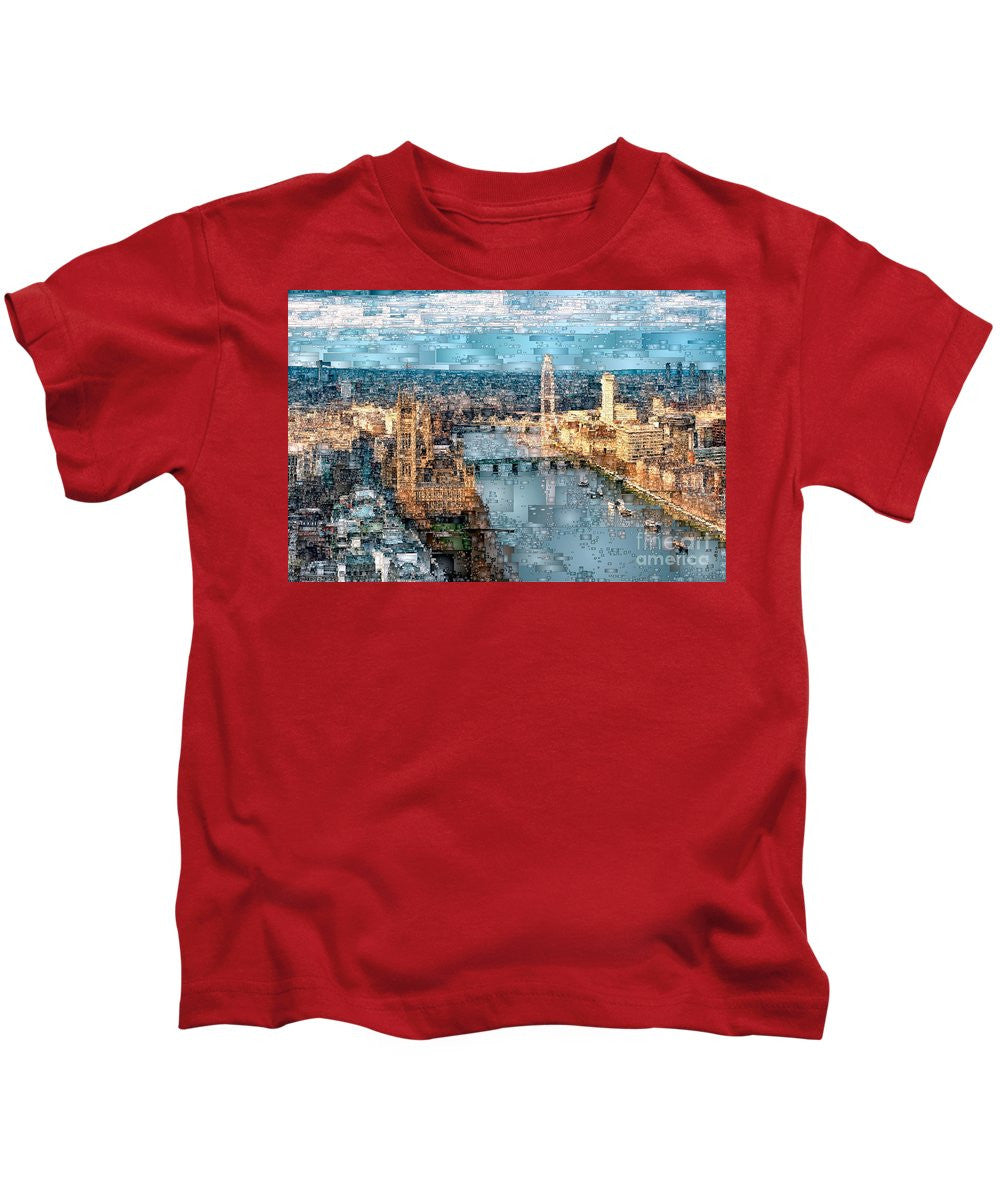 Kids T-Shirt - River Thames In London, England