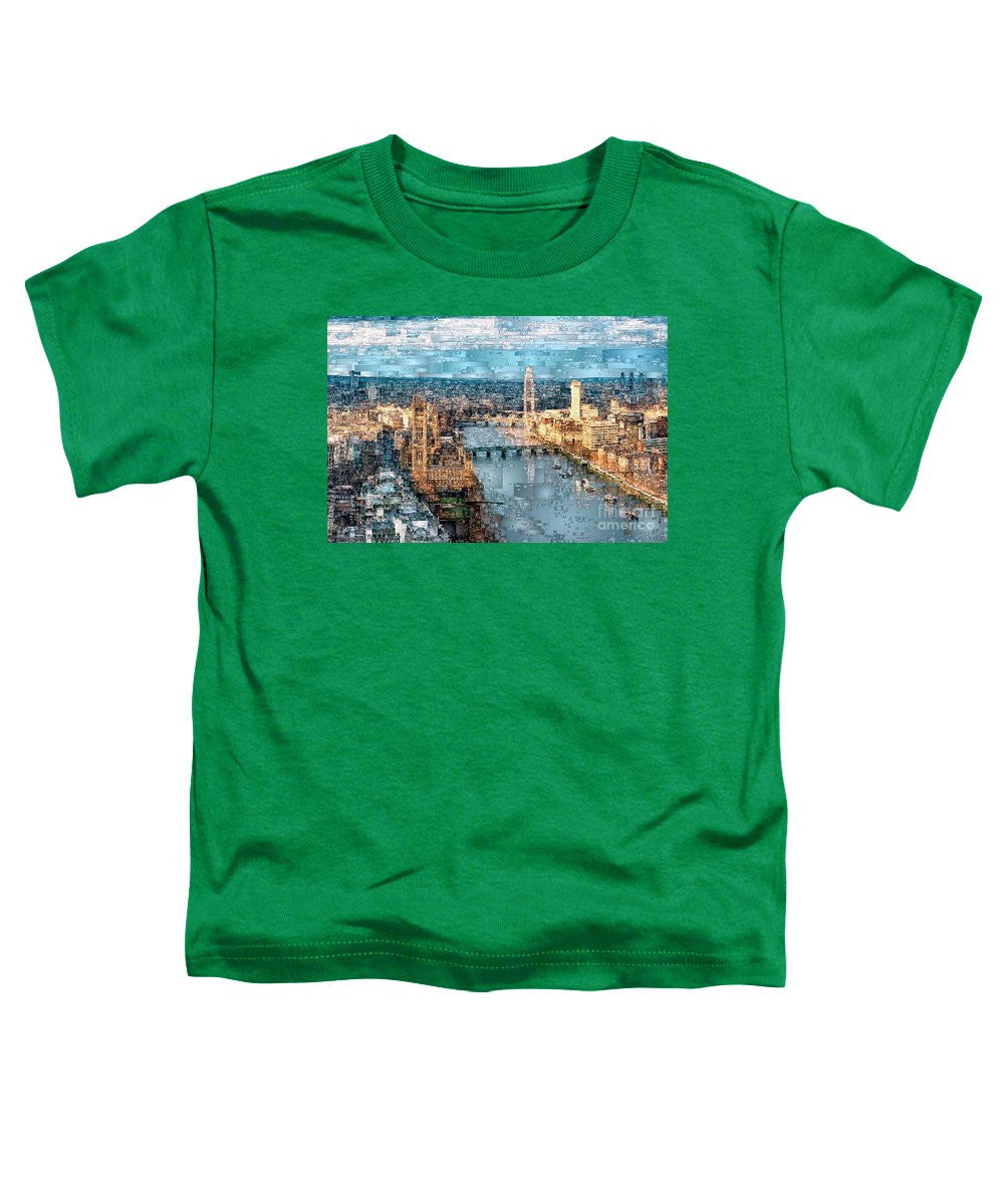 Toddler T-Shirt - River Thames In London, England