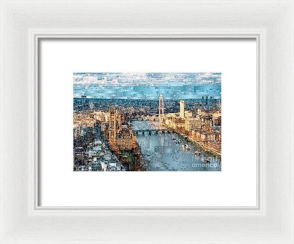 Framed Print - River Thames In London, England