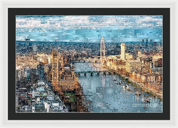 Framed Print - River Thames In London, England