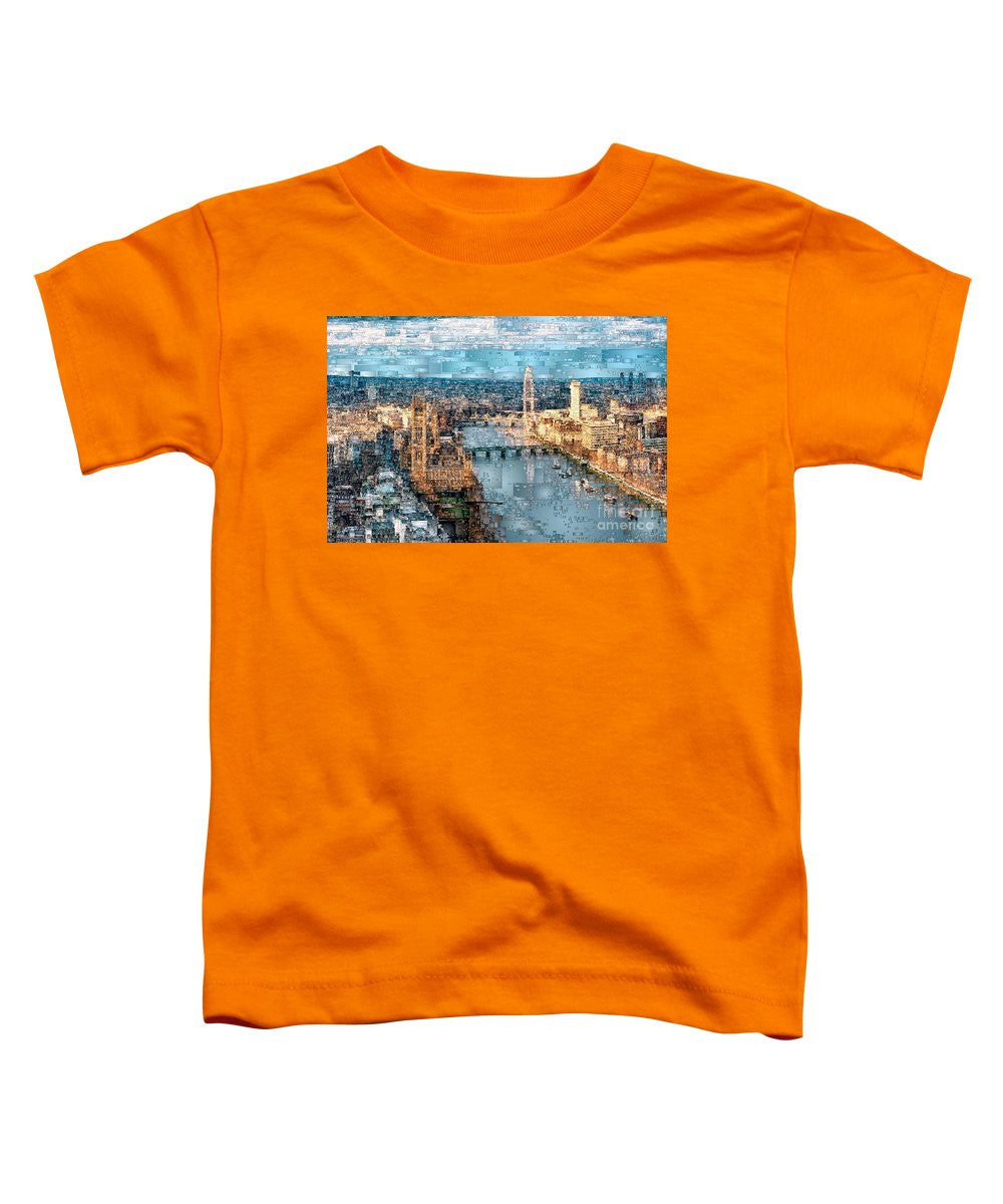 Toddler T-Shirt - River Thames In London, England