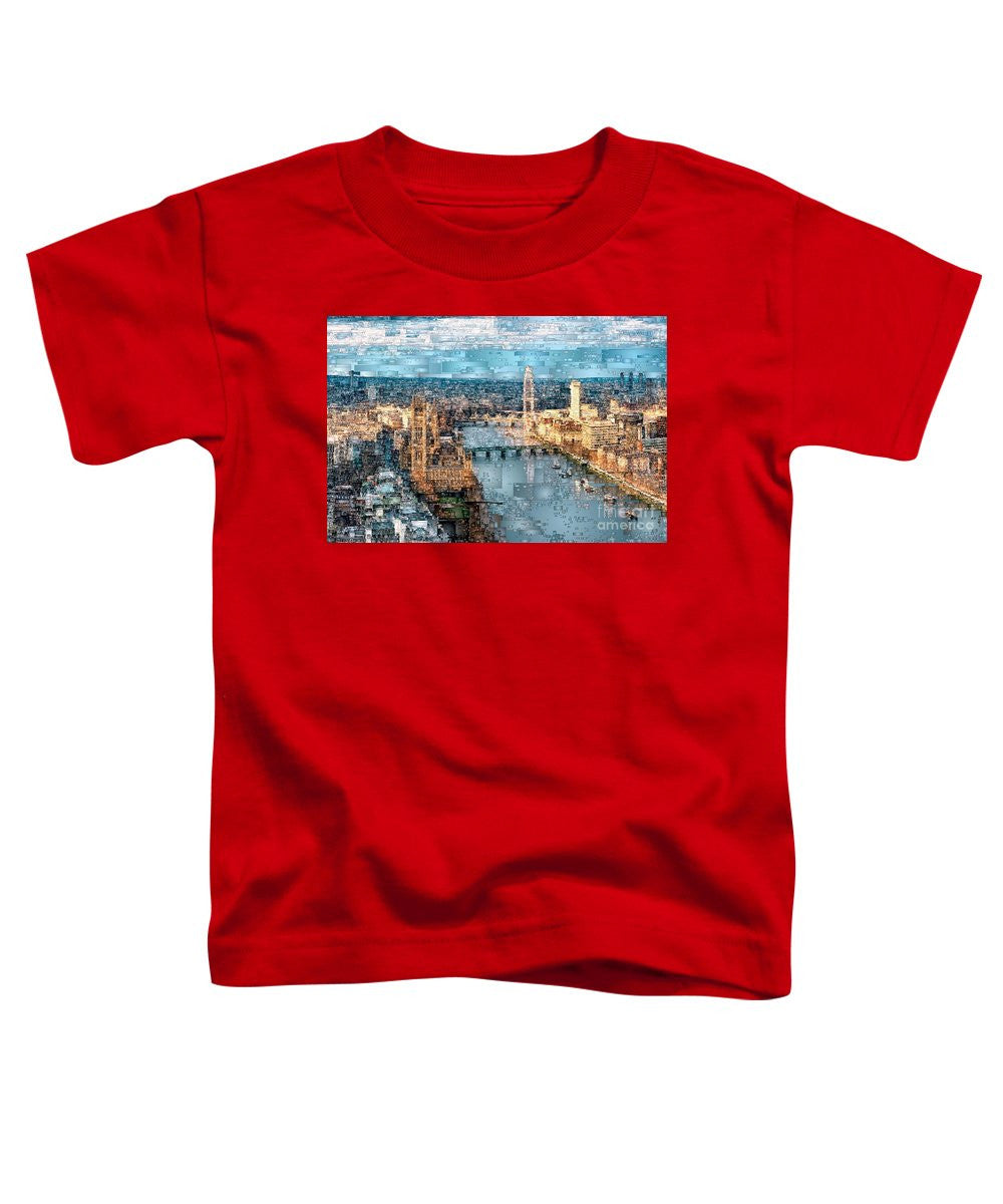 Toddler T-Shirt - River Thames In London, England