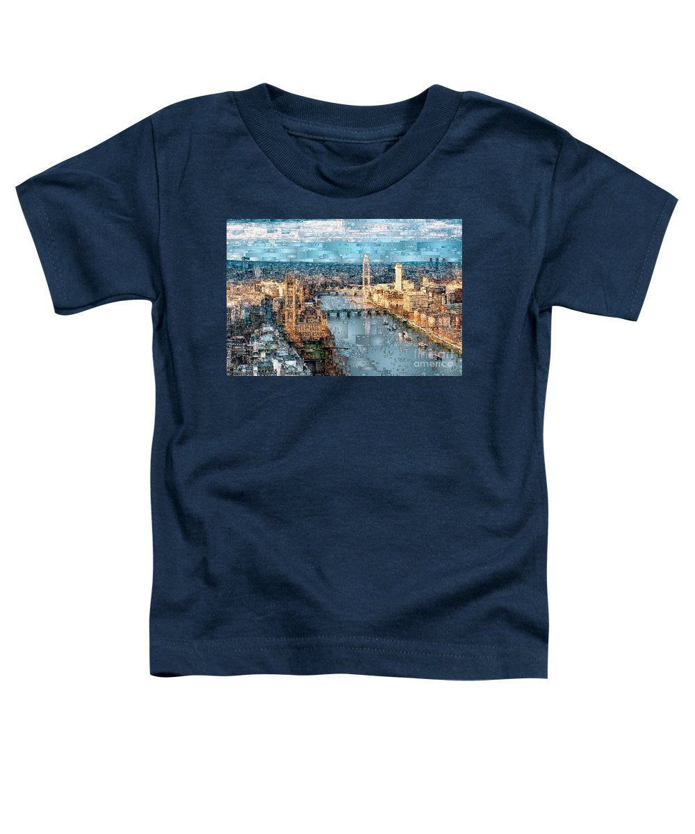 Toddler T-Shirt - River Thames In London, England