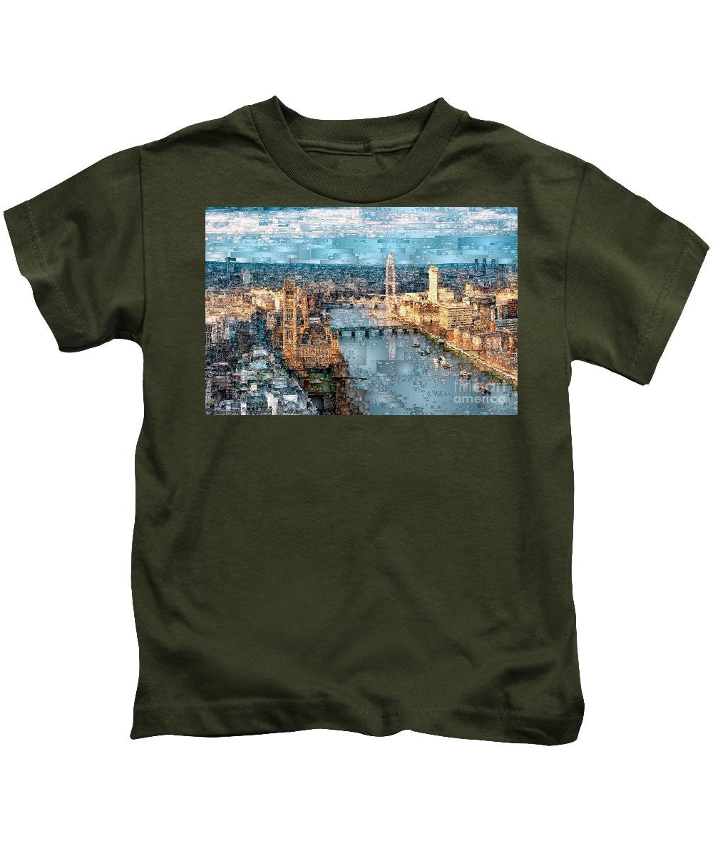 Kids T-Shirt - River Thames In London, England