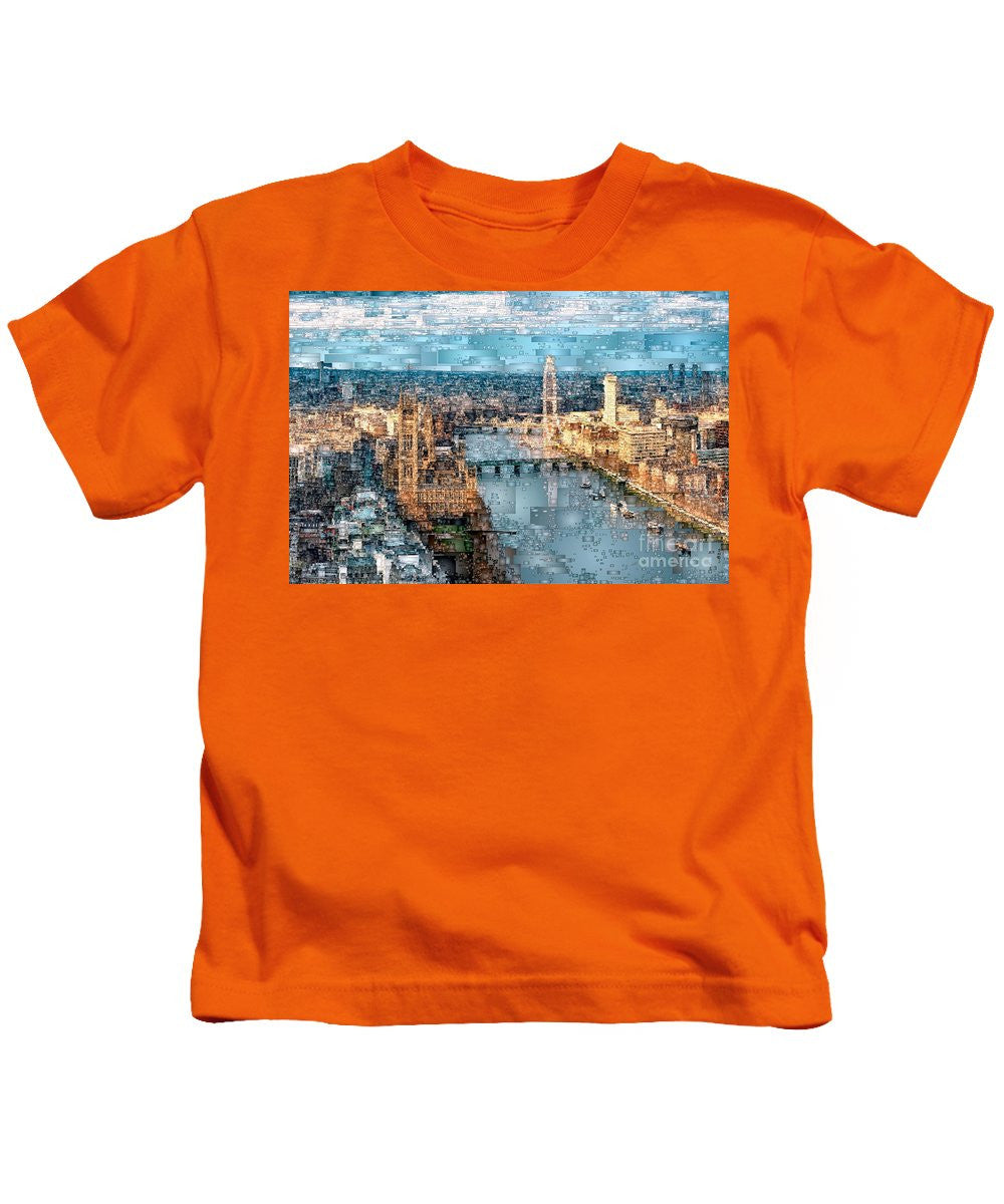 Kids T-Shirt - River Thames In London, England