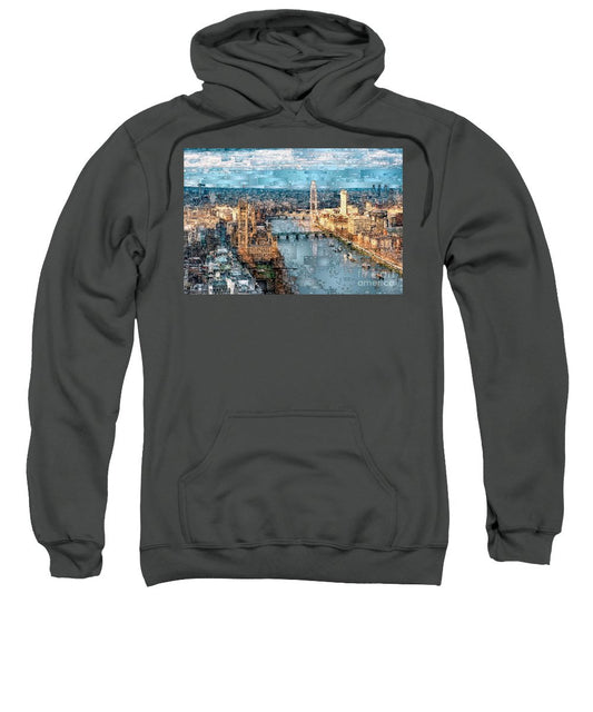 Sweatshirt - River Thames In London, England