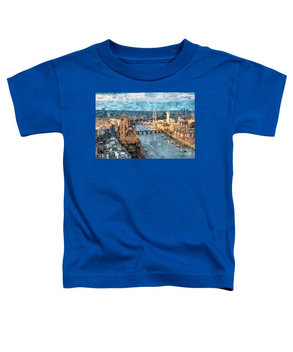 Toddler T-Shirt - River Thames In London, England