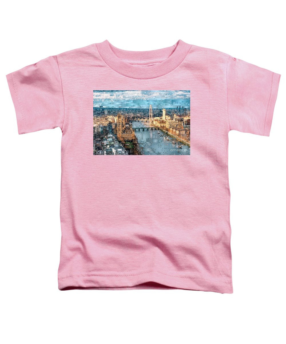 Toddler T-Shirt - River Thames In London, England