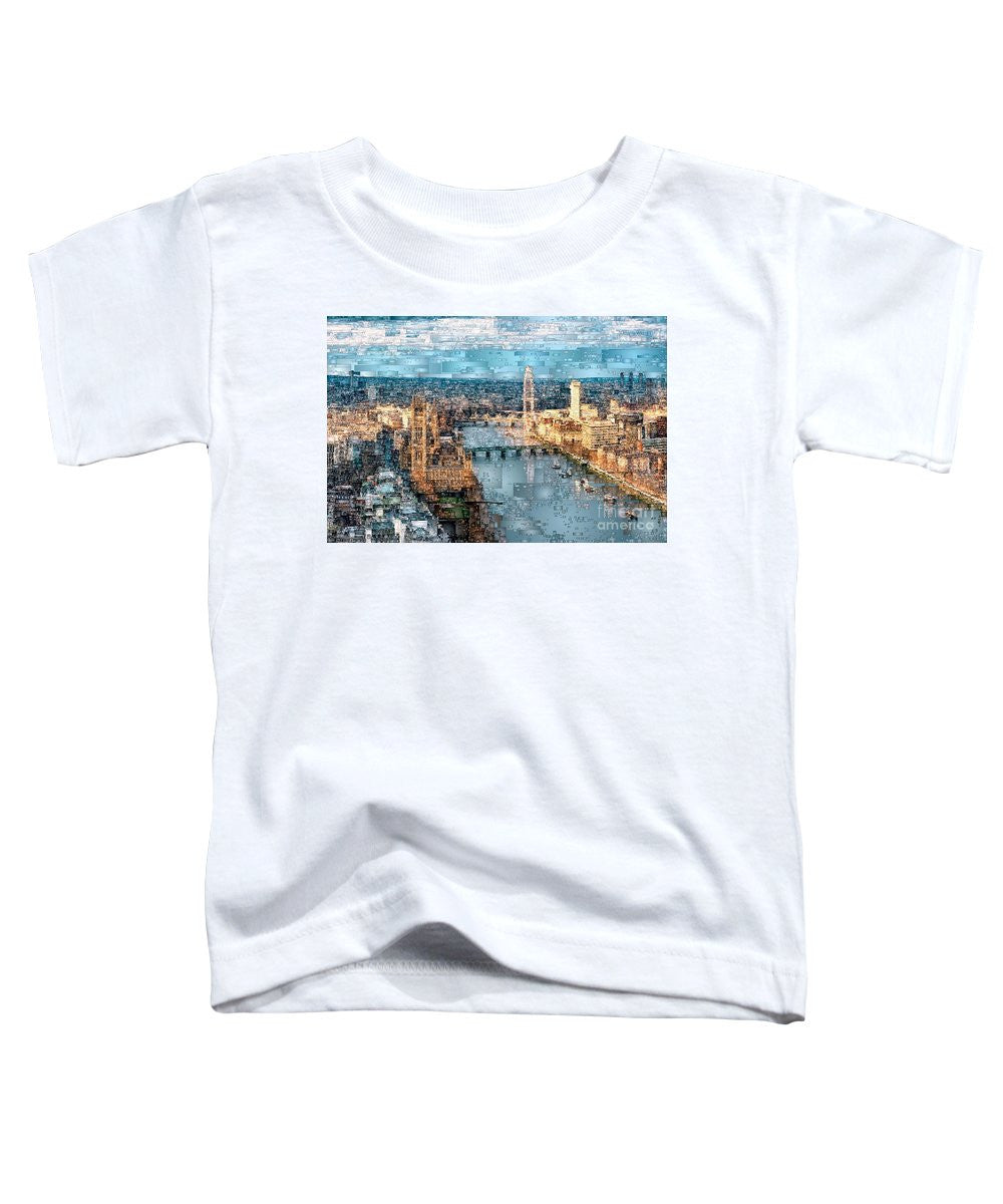 Toddler T-Shirt - River Thames In London, England