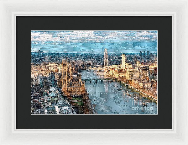 Framed Print - River Thames In London, England