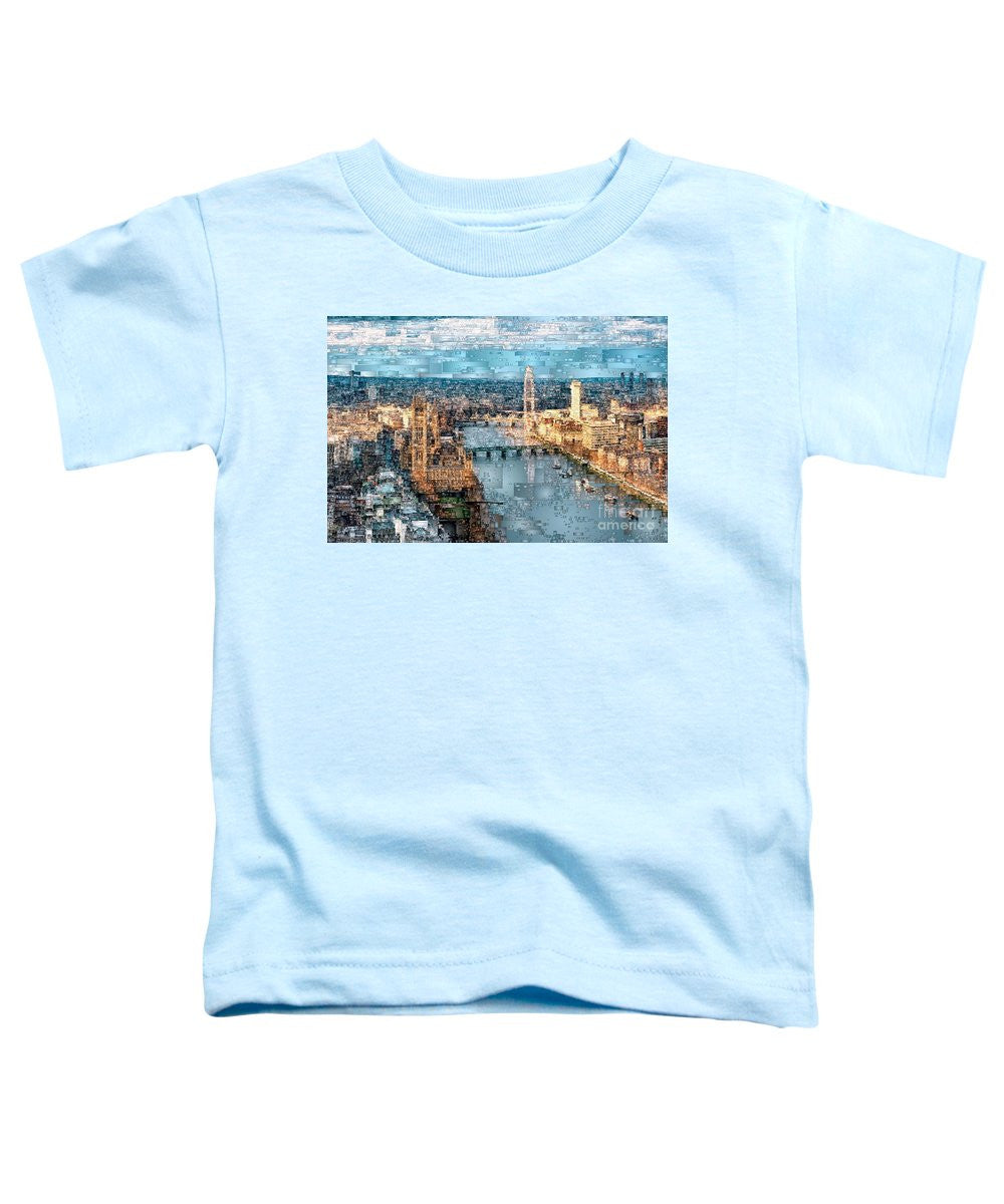 Toddler T-Shirt - River Thames In London, England