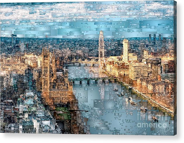 Acrylic Print - River Thames In London, England