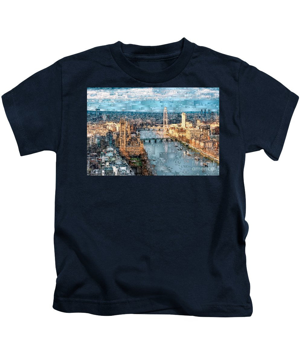 Kids T-Shirt - River Thames In London, England