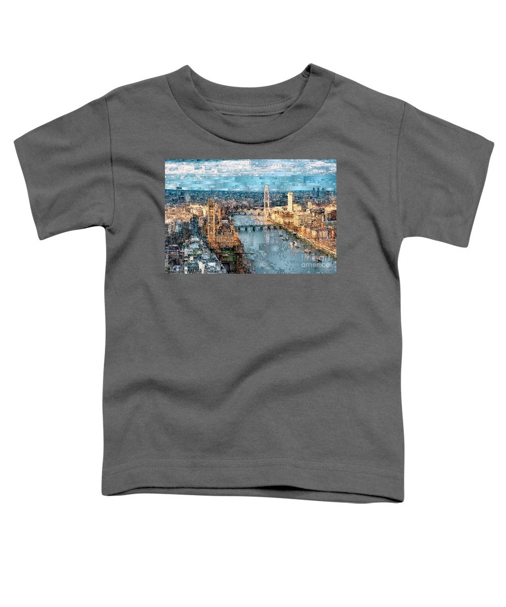 Toddler T-Shirt - River Thames In London, England