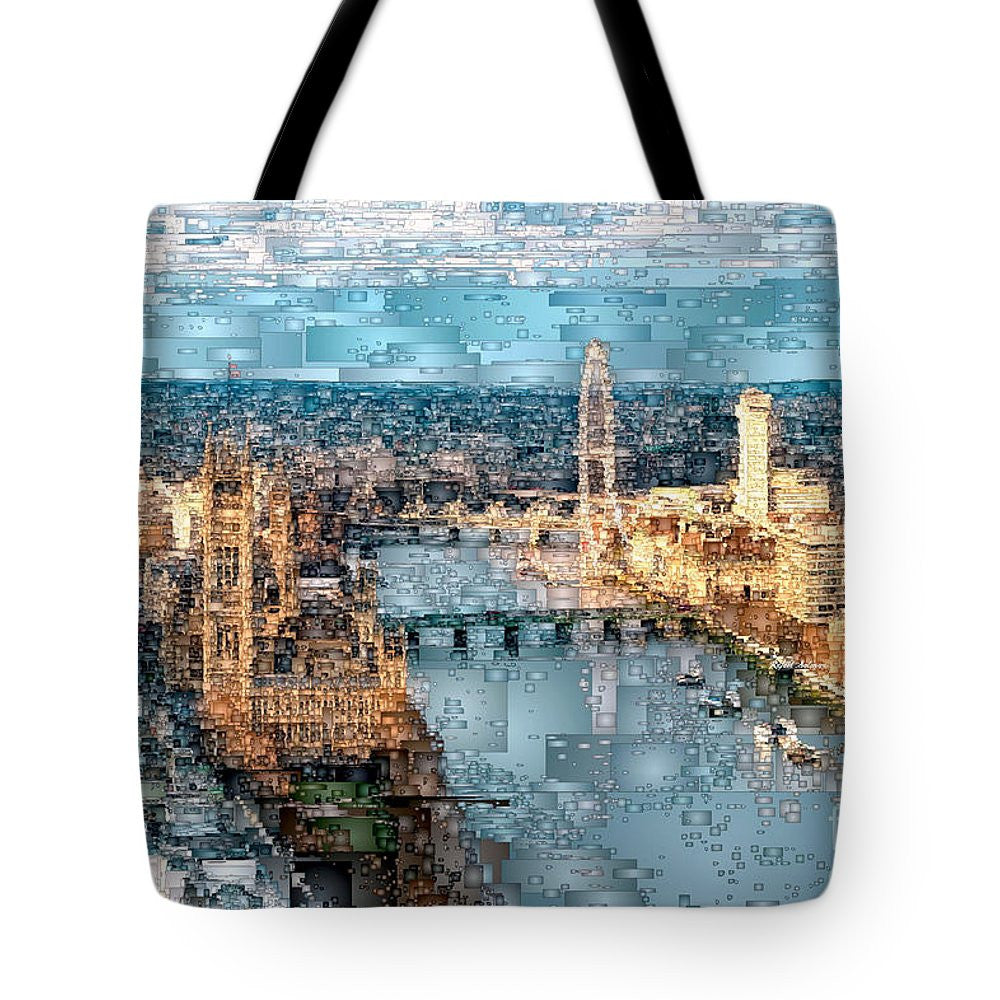 Tote Bag - River Thames In London, England