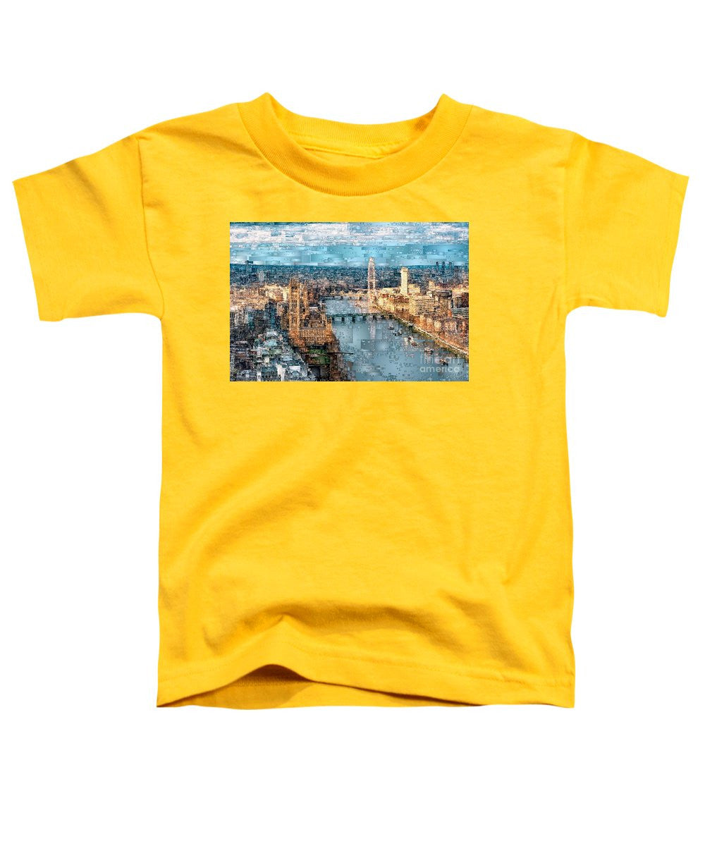 Toddler T-Shirt - River Thames In London, England