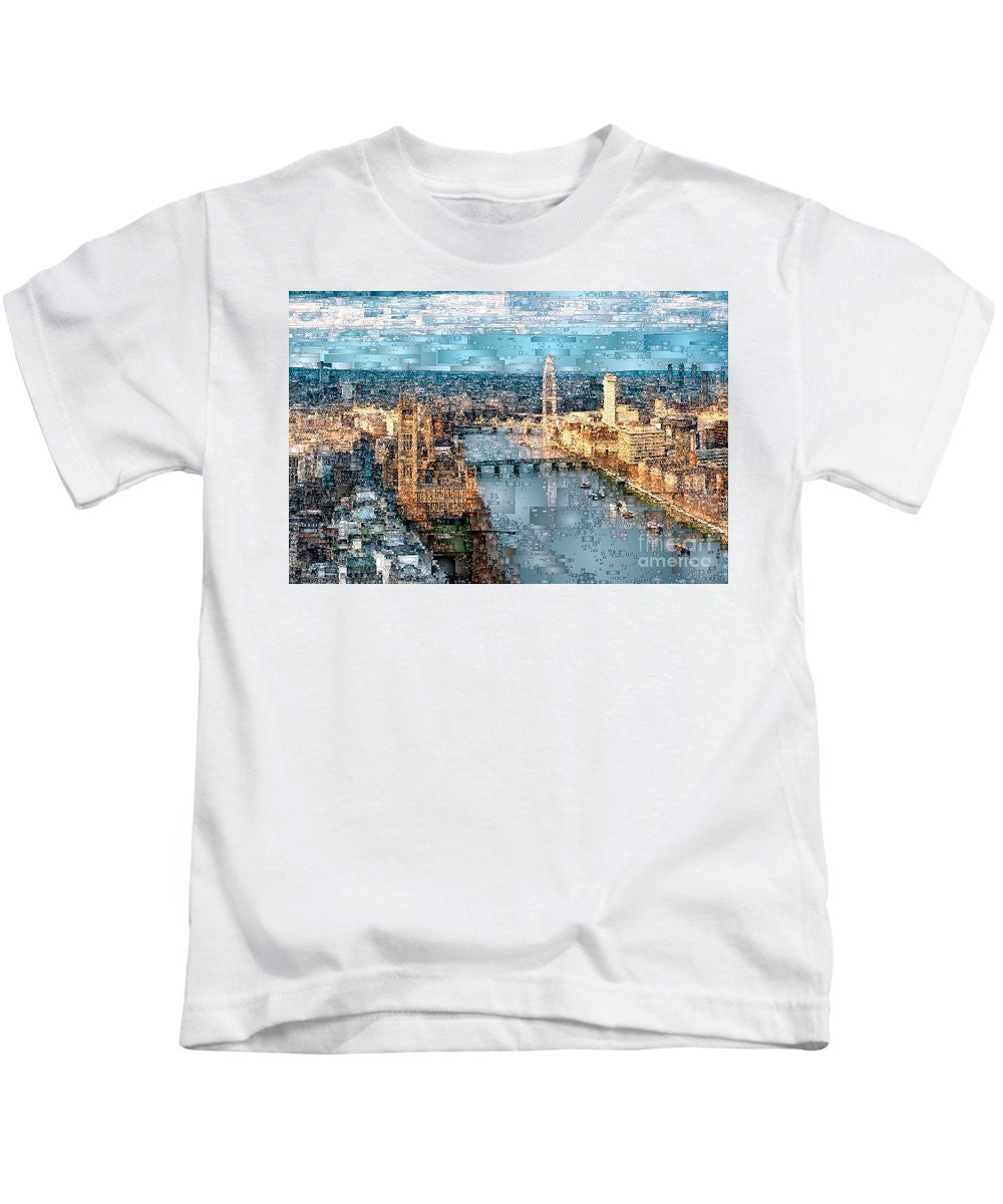 Kids T-Shirt - River Thames In London, England