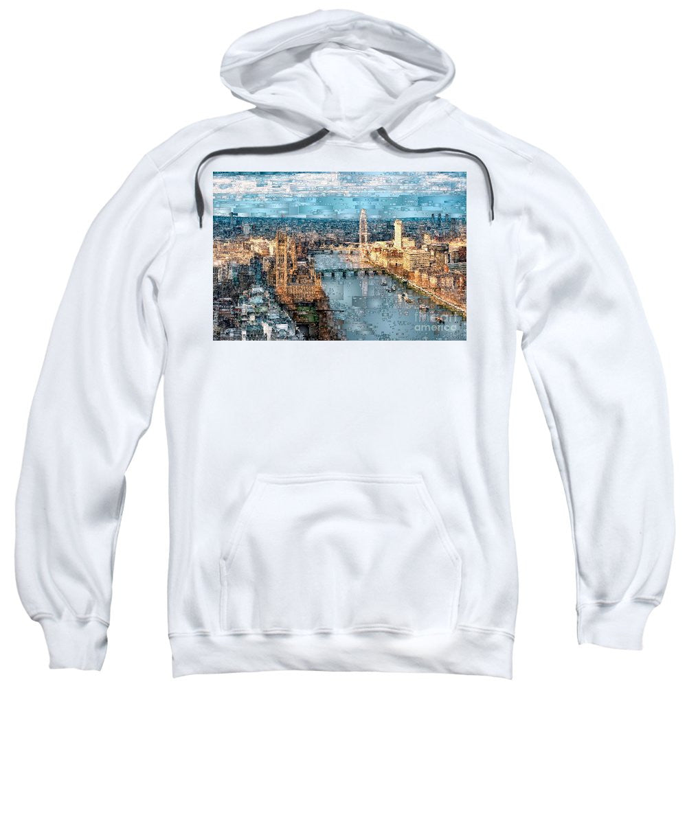 Sweatshirt - River Thames In London, England