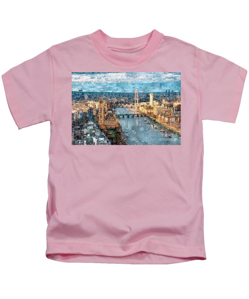 Kids T-Shirt - River Thames In London, England